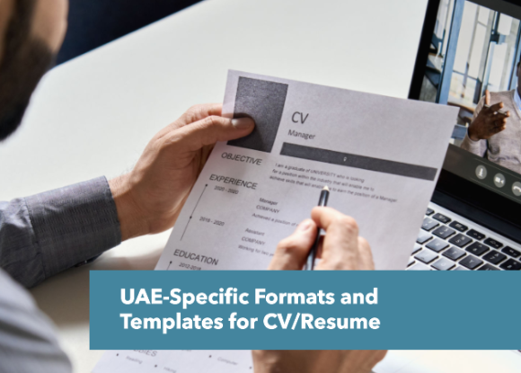 UAE-Specific Formats and Templates for CV/Resume