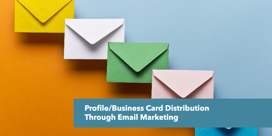 business card distribution
